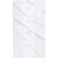 this is an image of Supreme Towel Tonal Logo
